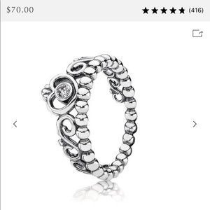 Pandora princess ring